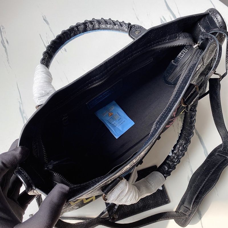 【日本未発売】バレンシアガ シティM ハンドバッグ スーパーコピー グラフィティ クラシック baa93992最高級