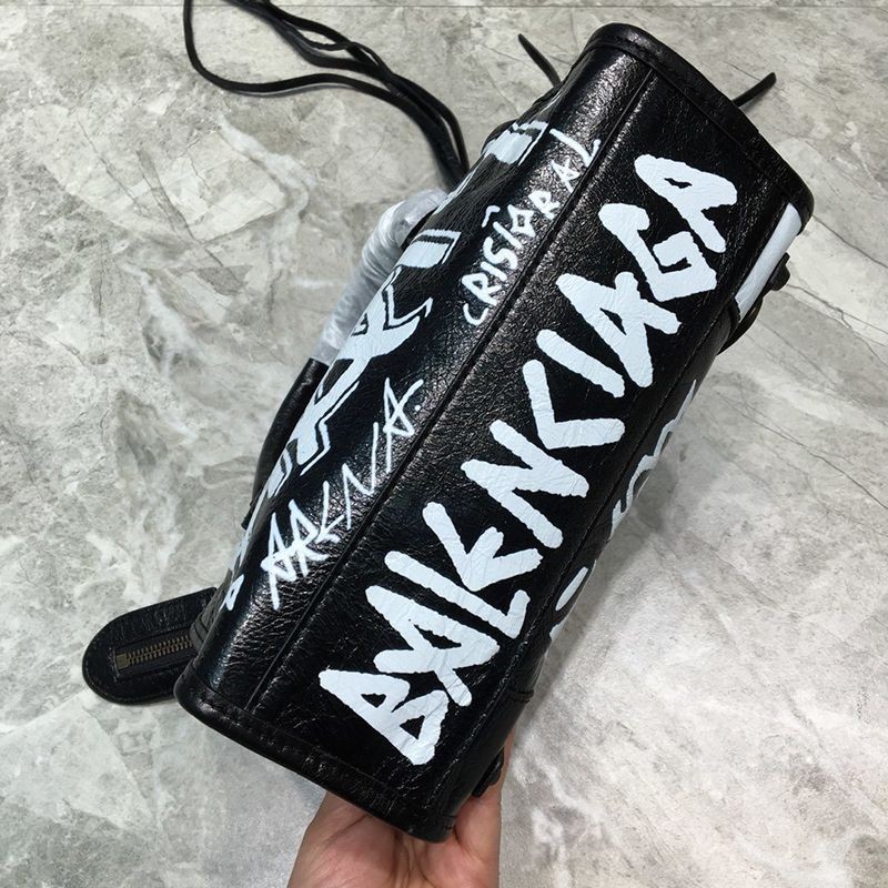 バレンシアガ シティXS スーパーコピー ハンドバッグ グラフィティ クラシック bae75779最高級