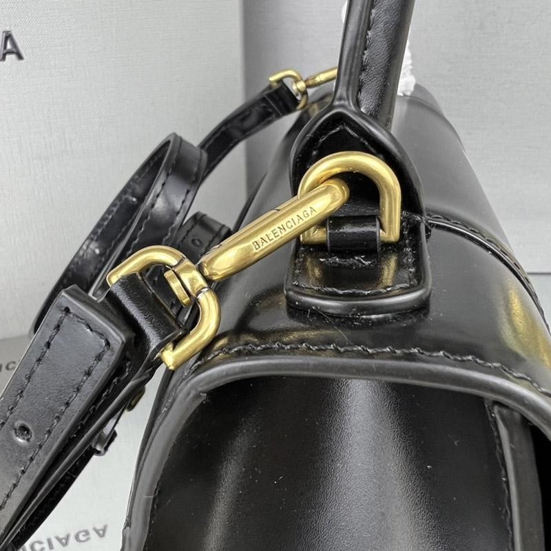 バレンシアガ アワーグラスシェイプ Smallトップハンドルバッグ コピー bae84220N級品