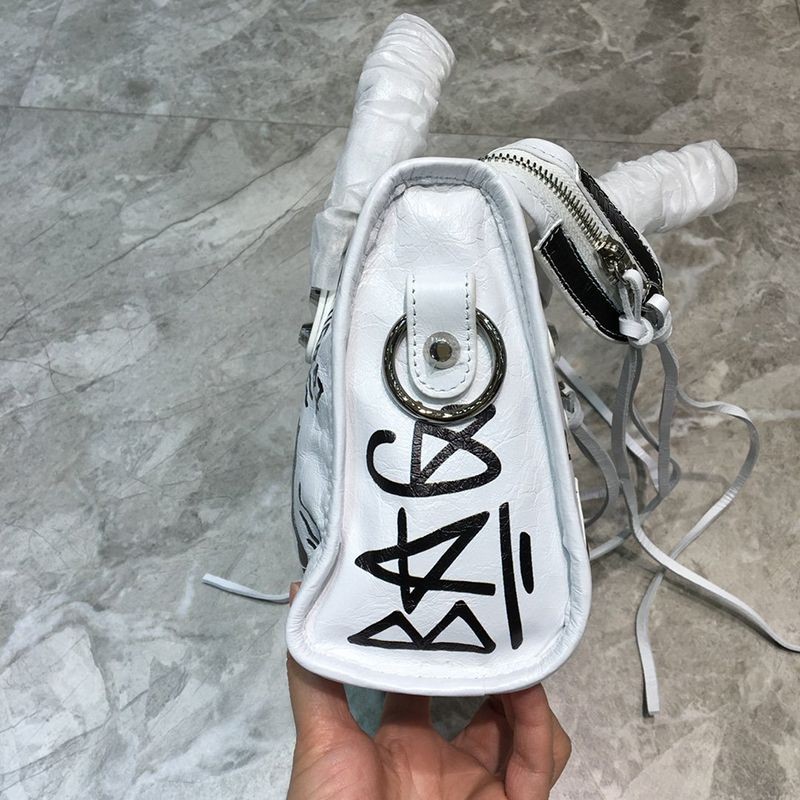 稀少バレンシアガ シティXS 偽物 ハンドバッグ グラフィティ クラシック bag40486激安送料無料