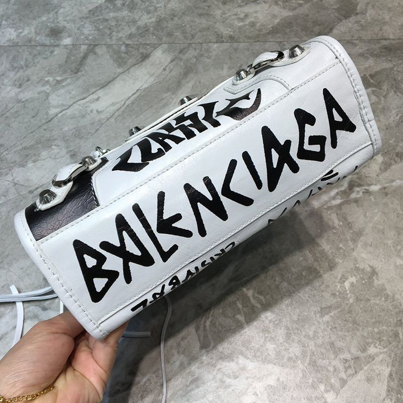 稀少バレンシアガ シティXS 偽物 ハンドバッグ グラフィティ クラシック bag40486最高級