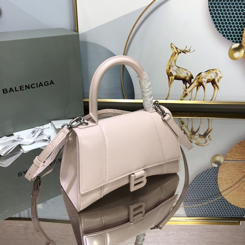 累積売上総額第１位！バレンシアガ アワーグラス トップ 偽物 ハンドル バッグ bal84456品質保証
