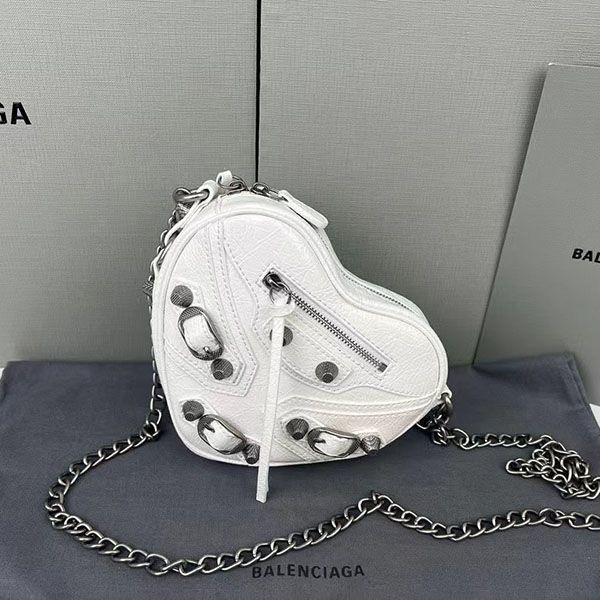【大特価】バレンシアガ Le Cagole ハート ブランド偽物 ショルダーバッグ ban92213N級品