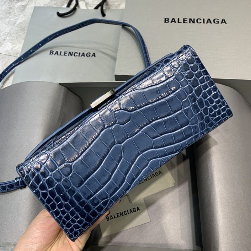 最安値挑戦バレンシアガ クロコダイル型押し*HOURGLASS コピー ハンドルバッグ bao32951高い品質
