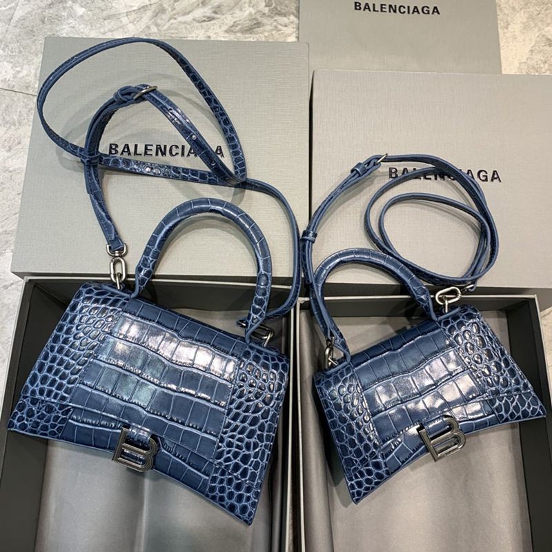 最安値挑戦バレンシアガ クロコダイル型押し*HOURGLASS コピー ハンドルバッグ bao32951品質保証