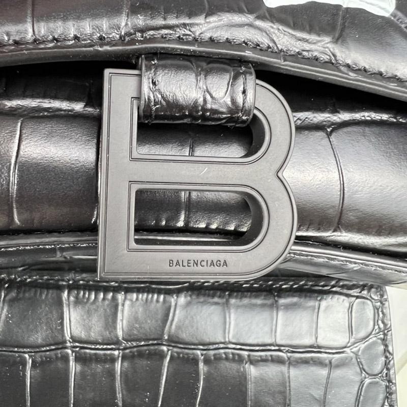 21-22AW バレンシアガ アワーグラスシェイプ コピーSmallトップハンドルバッグ baq09864最高級