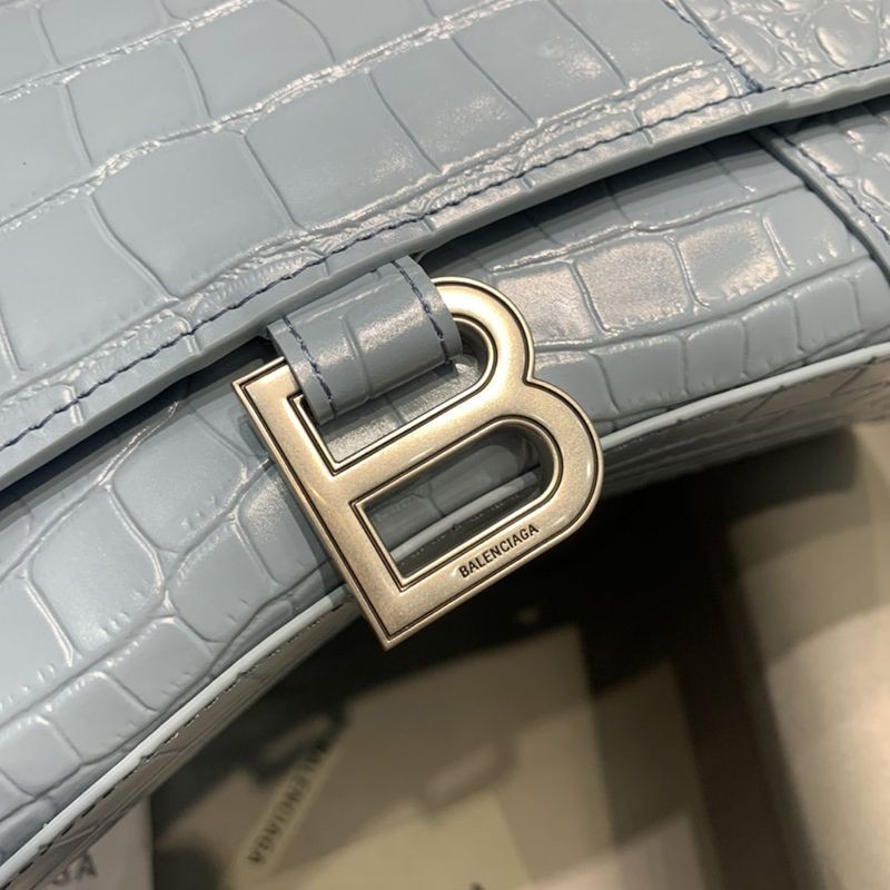 日本未入荷バレンシアガ クロコダイル型押し*HOURGLASS コピー ハンドルバッグ bax53445人気