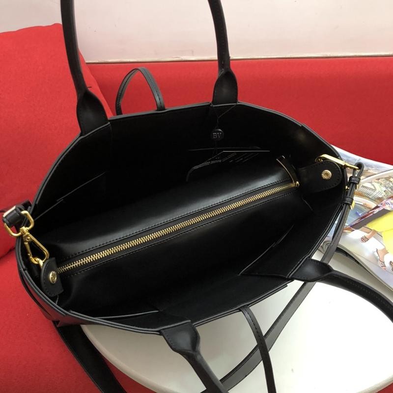 ブランドボッテガヴェネタ ザアルコ トート コピー ブラック bom71091代引きを販売