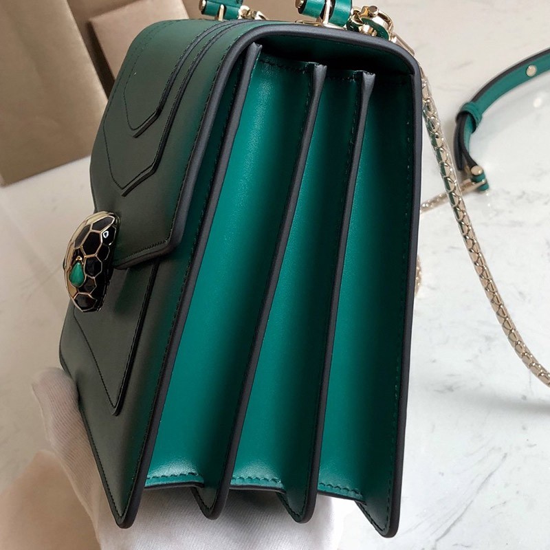 《大人気》【ブルガリ コピー】新色! SERPENTI FOREVER ナッパ ハンドバッグ Buh54789高い品質