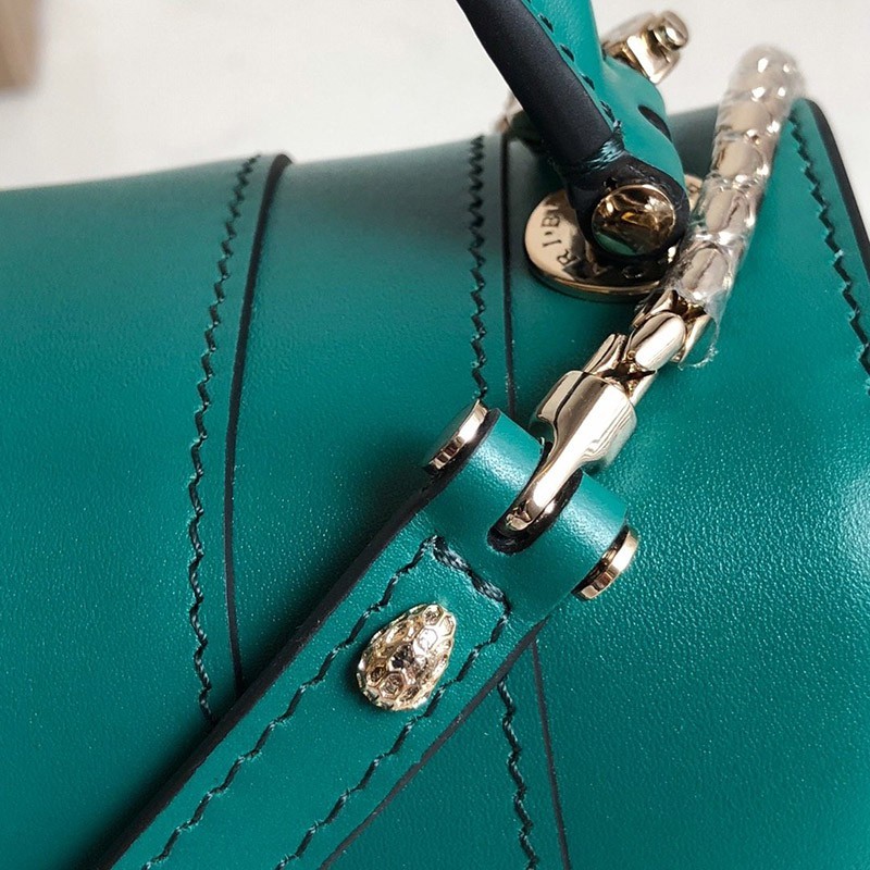 《大人気》【ブルガリ コピー】新色! SERPENTI FOREVER ナッパ ハンドバッグ Buh54789N級品