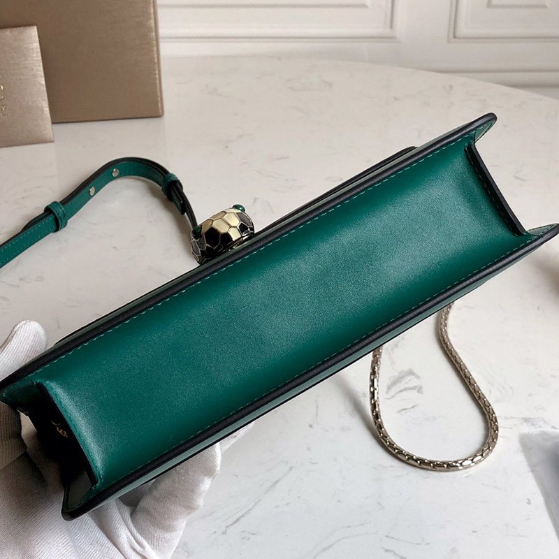 21-22AW【ブルガリ 偽物】新色! SERPENTI FOREVER ナッパ ハンドバッグ Bul75855激安送料無料