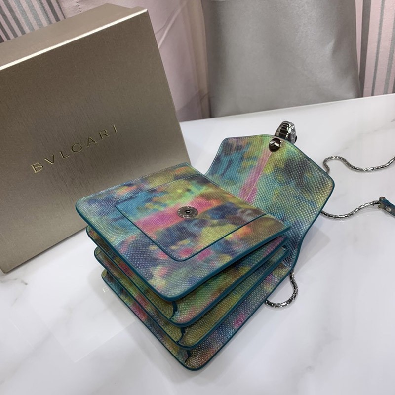 争奪戦 ブルガリ☆セルペンティ フォーエバー ショルダーバッグ Bum62526N級品