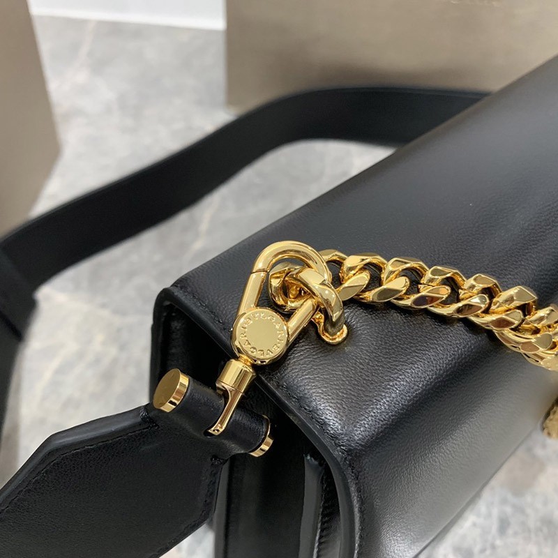 稀少【ブルガリ】新色! SERPENTI FOREVER ナッパ ハンドバッグ Buw08841激安送料無料