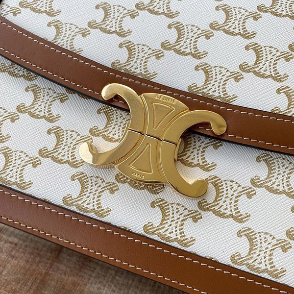 セリーヌ クラシック トリオンフバッグ コピー ホワイト 2サイズ 188882BZ401BCN級品