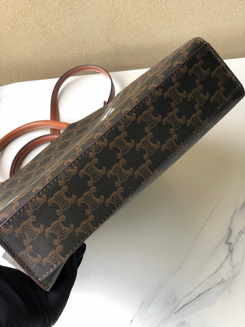 【即発】★セリーヌ トートバッグ コピー★トリオンフ キャンバス TAN 191542BZK04LU最高級
