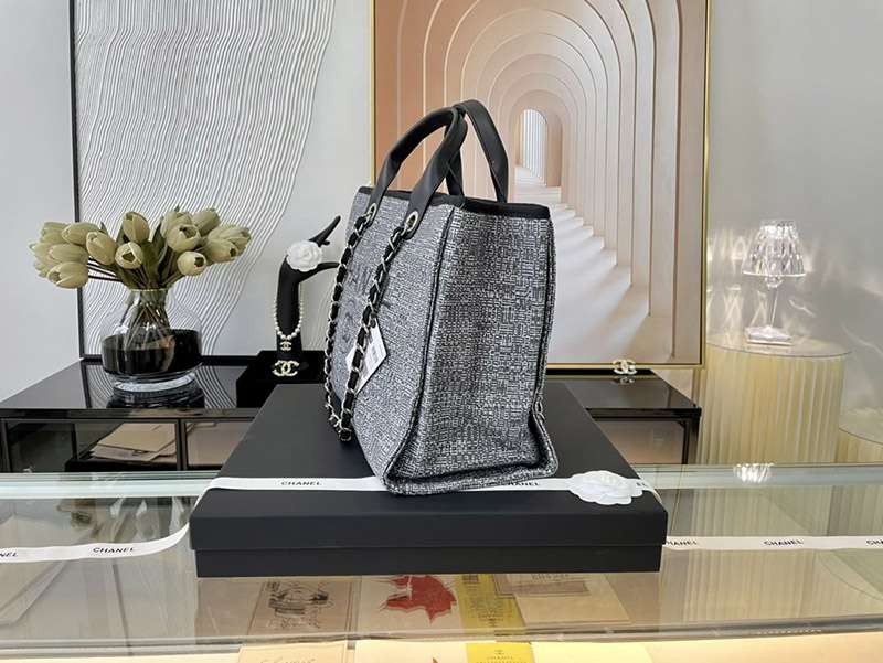 シャネル パチモン トートバッグ スーパーコピー通販 ドーヴィルライン ロゴキャンバス 2wayバッグ shk86393通販
