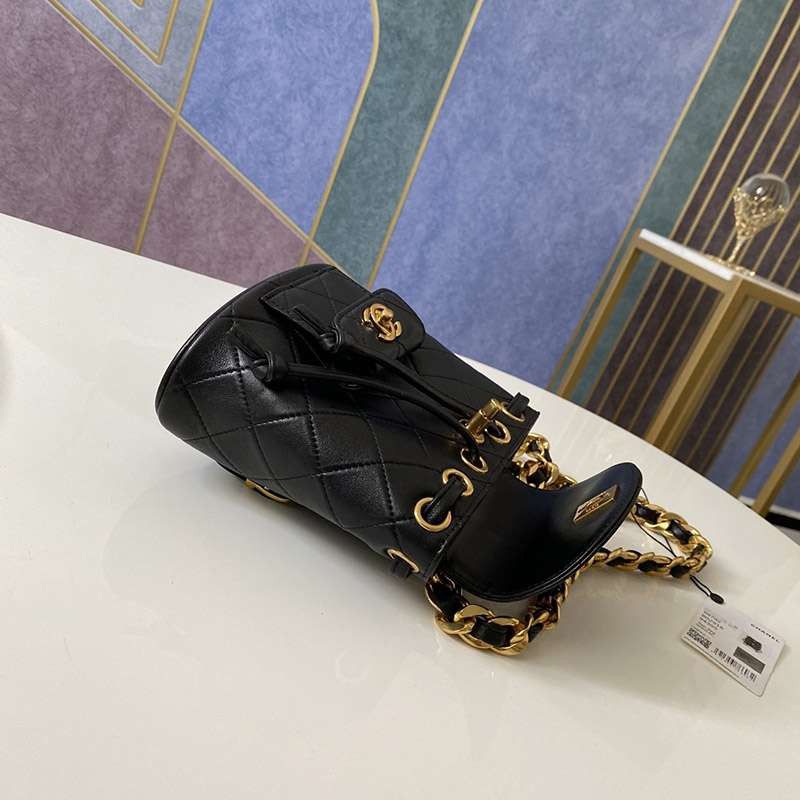 高品質♪♪♪シャネル バックパック コピーブラック shx02633代引きを販売