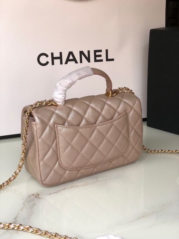 【完売前に】シャネル★トップハンドル付きミニフラップバッグAS2431高い品質