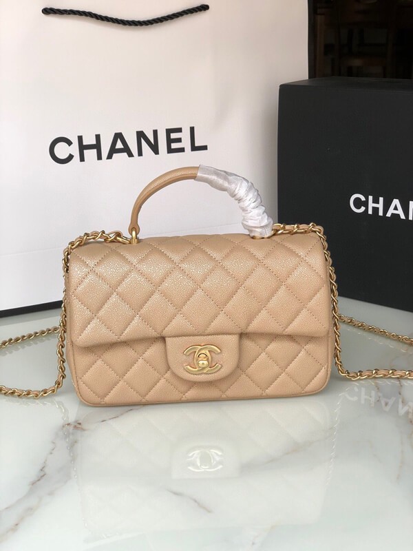 【完売前に】シャネル★トップハンドル付きミニフラップバッグAS2431激安通販サイト