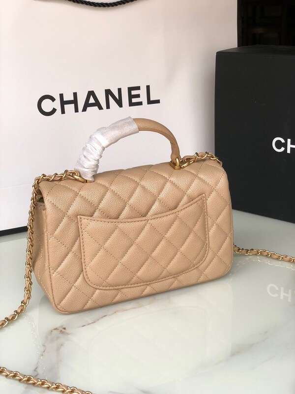 【完売前に】シャネル★トップハンドル付きミニフラップバッグAS2431