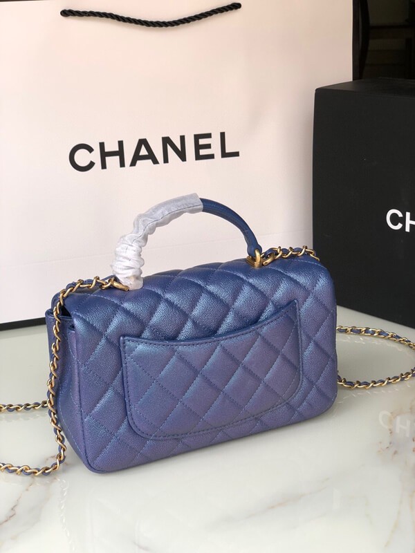 【完売前に】シャネル★トップハンドル付きミニフラップバッグAS2431
