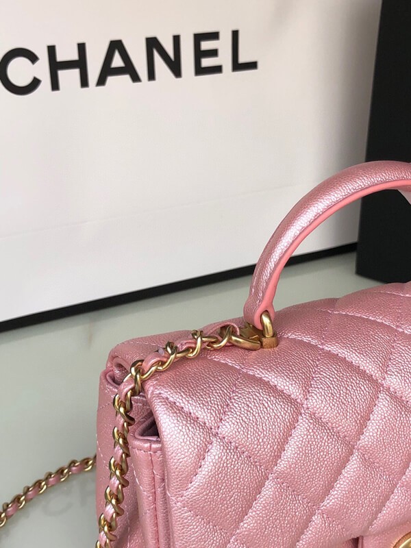 【完売前に】シャネル★トップハンドル付きミニフラップバッグAS2431