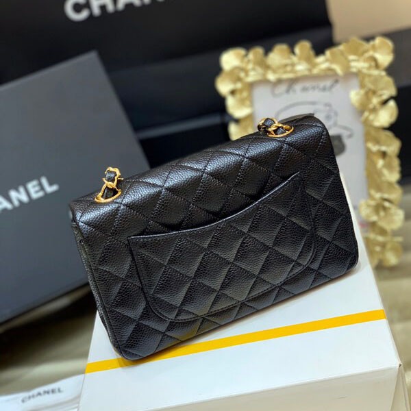【セレブ多数愛用】希少カラーシャネルキャビアスキンミニフラップバックminiFLAP cc2108272100%安全に到着