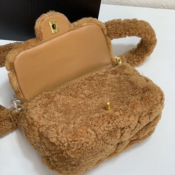 世界中で大人気♪シャネル ミニフラップバッグ ウール shb78042高い品質