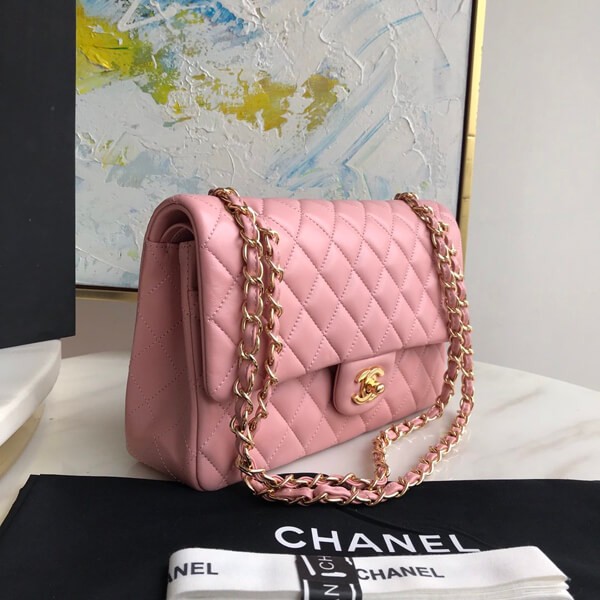 新色☆希少 シャネル マトラッセ チェーンバッグ ピンク shg05949通販