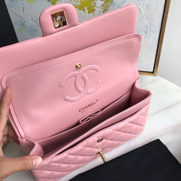 新色☆希少 シャネル マトラッセ チェーンバッグ ピンク shg05949代引きを販売