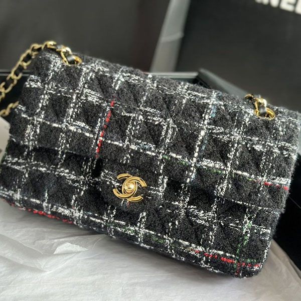 シャネル CC ツイード コピー マトラッセ クラシック バッグ shg34362通販