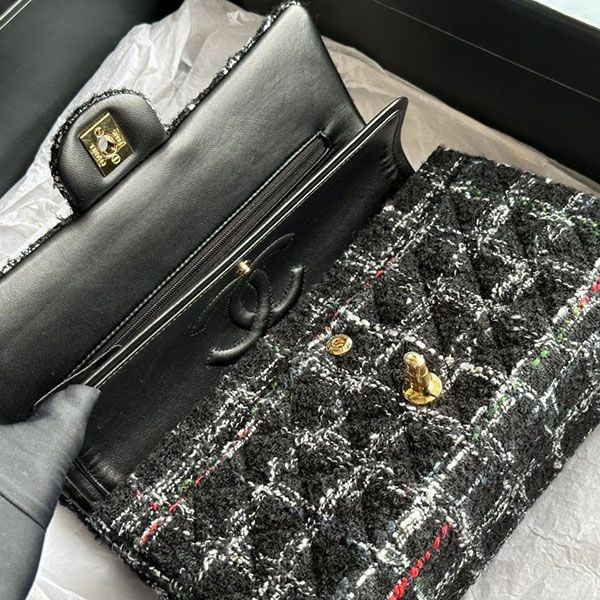 シャネル CC ツイード コピー マトラッセ クラシック バッグ shg34362N級品