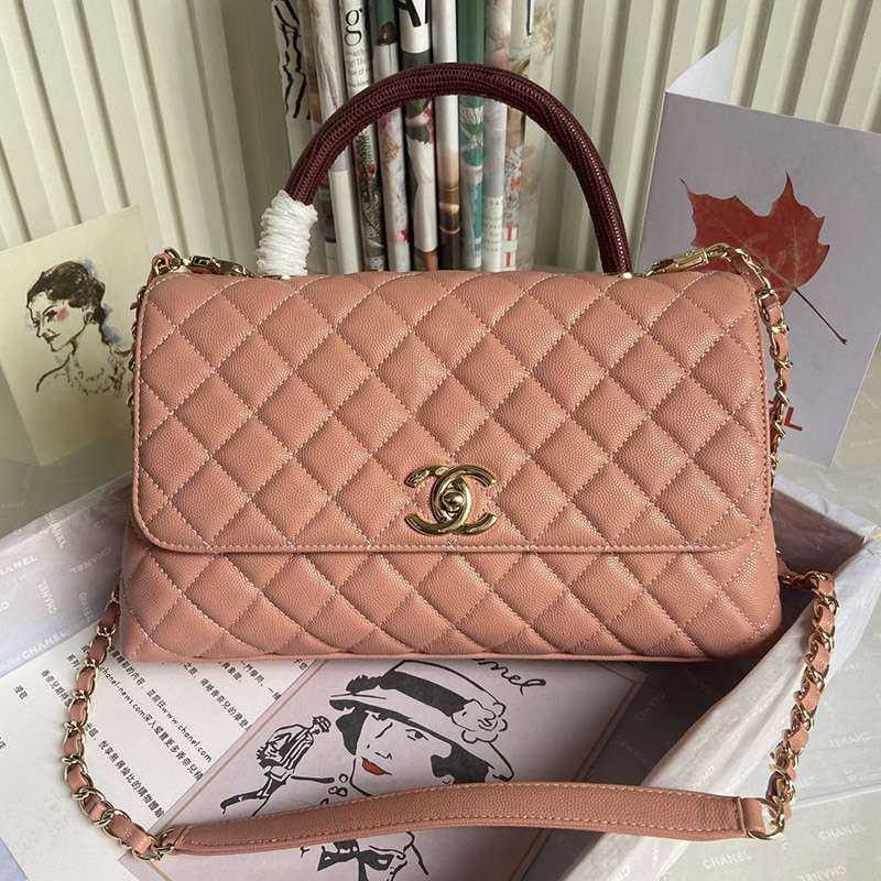 21-22AW シャネル  キャビアスキン コピー ショルダーバッグ 【人気商品】 shm92175