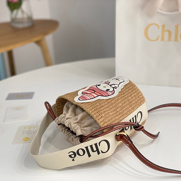 注目★“my melody for クロエ”偽物 スモール“woody”バスケット CHC23SS381J6769A CHC23SS3代引きを販売