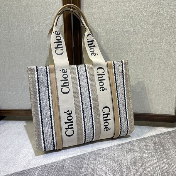クロエ＊woody nano tote ナノ キャンバストートバッグ コピー chg85084人気