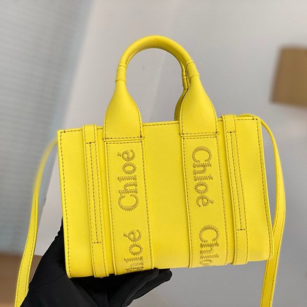 大人気！クロエ woody 偽物 ミニトートバッグ 4モデルサイズ chr80856N級品