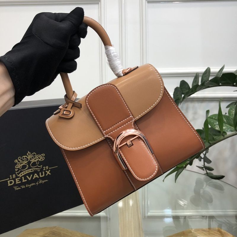 完売必至【DELVAUX スーパーコピー】カーフスキン ブリヨン ショルダー ハンドバッグ Ded74782激安送料無料