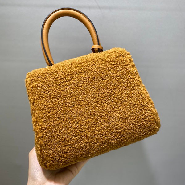 大人気!!新色 デルヴォー ブリヨン もこもこ ハンドバッグ ブランド偽物 Dej09565激安送料無料