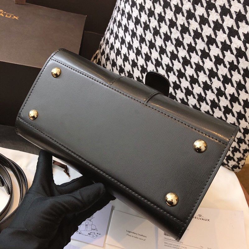 争奪戦【デルボー ハンドバッグ コピー激安】ブリヨン Ivoryステッチ ミディアムハンドバッグ Dej22268人気