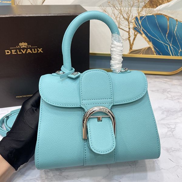 ブランドデルヴォー Surpique ブリヨン ハンドバッグ 偽物 2サイズ Det03361人気