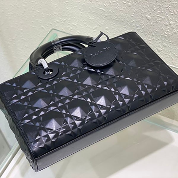 超希少！【ディオール】LADY D-JOY バッグ コピー カナージュ カーフスキン del92920人気
