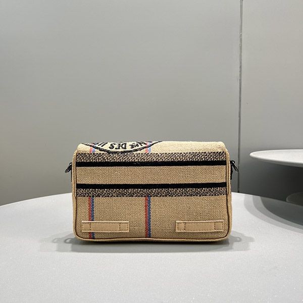 春もの新作ディオールキャンプ コピー スモールバッグ ディオール ユニオン ジュートキャンバス der62628激安送料無料