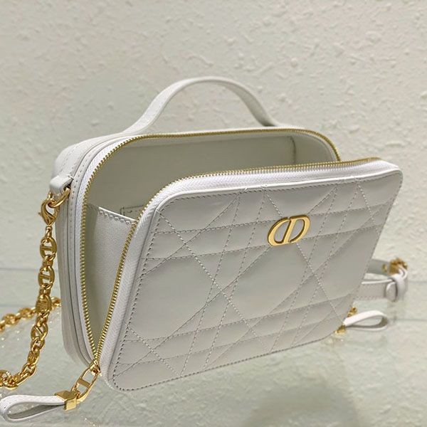 ディオール CARO ダブルポケット ショルダーバッグ 偽物 dey46154N級品