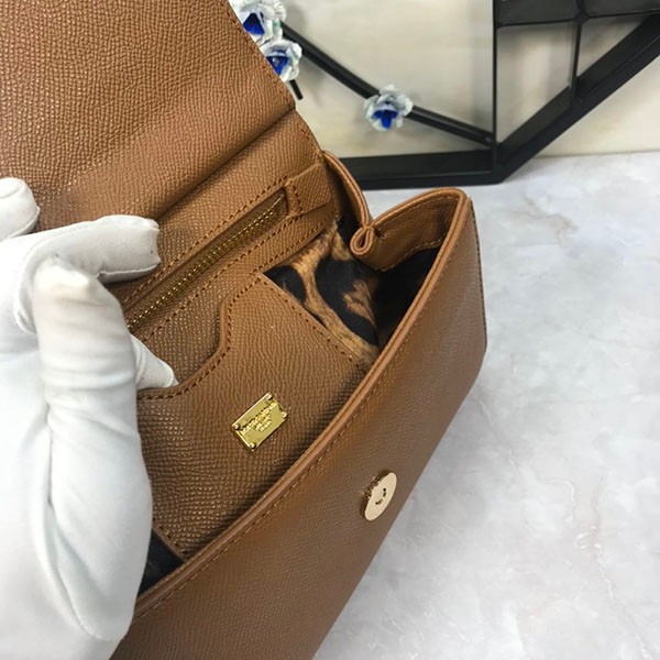 ドルチェ&ガッバーナ シシリー バッグ コピー シャイニーカーフスキン dgr03791品質保証