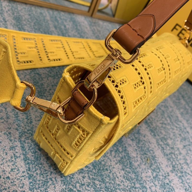 稀少フェンディ バゲット キャンバス バッグ コピー/刺繍 fed36433高い品質