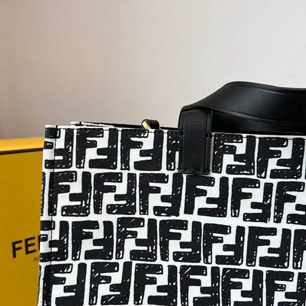 フェンディ サンシャイン コピー FFロゴ レザー トートバック fed47431代引きを販売
