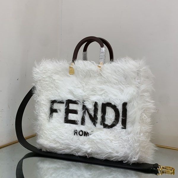 フェンディ サンシャイン ラージ モヘアウール 偽物 feg50269高い品質