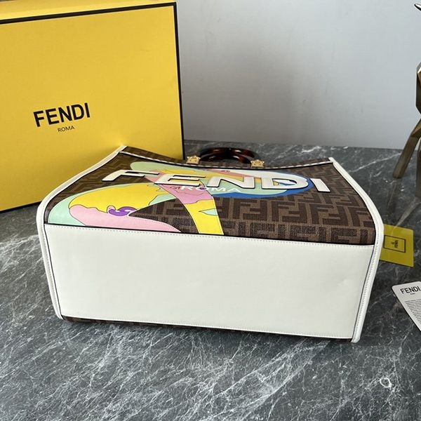 超話題!フェンディ サンシャイン コピー ミディアム トートバッグ feg96155品質保証