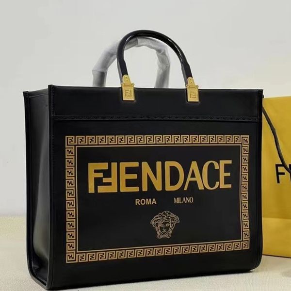フェンディ×ヴェルサーチェ トートバッグ スーパーコピー 人気話題コラボ fej40875激安送料無料