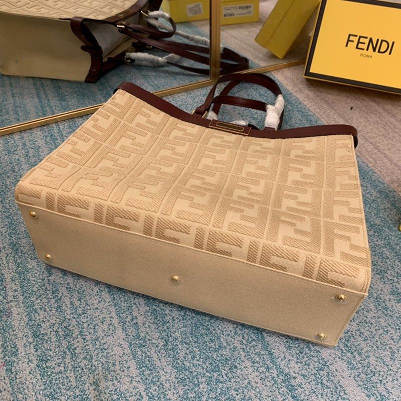 秋冬新作フェンディ ピーカブー コピー エックストート キャンバス バッグ fej50362品質保証